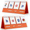 Aizweb CVC Word Builder Phonics Flash Cards for Preschool, Kindergarten, Montessori Special Education Learning