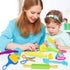 Set, 9 Sets 4-8, LCY WEDSHI Dough Tool Pcs Dough Tools for Kids Ages Dough Accessories Includes Cutters Roller, Rolling