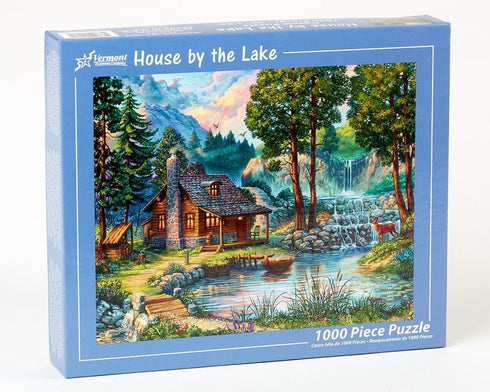 Vermont Christmas Company House by The Lake Jigsaw Puzzle 1000 Piece