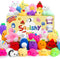Waraoko 40 Pack Mochi Squishies Toy, Mini Kawaii Animals Squishy Party Favors for