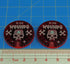 LITKO Wound Dials | Health Tracker | Life Counter for Tabletop Games, CCGs, LCGs, RPGs | Numbered 0-20 (Two Dials)