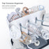 Set- Termichy Baby Bottle Drying Rack: Vertical Bottle Dryer Rack Holder with Brushes Drying Rack & Nipple