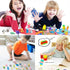 110Pcs Animal Erasers Kids Pencil Erasers Bulk - Mini Animal Food Toys, Classroom Rewards, Game Prizes