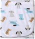 Sherpa Fleece Baby Blankets for Boys and Girls Colorful, Reversible Baby Blankets for Newborns, Infants, Toddlers