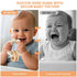 0-6 6-12 Socub Baby Teething Toys for Months- BPA-Free Food-Grade Silicone & Natural Beech Wood Teether Ring
