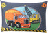 Set 2-Piece 28x52 20x30 Todays Kids Under Construction Blue Toddler Bedding - Baby Crib Sheets Boy Crib Size, Fitted