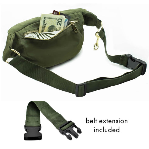 Pack Ditty Co. - Lanikai Small Diaper Bag - Portable Changing Pad - Crossbody Bags For Women - Fanny - Baby Travel