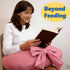 ZHIXUHZ Nursing Pillow, U-Shaped Breastfeeding Support Cushion for Bottle & Breast Feeding (Pink)