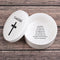 Baby Baptism Gift from Godparents, Precious Moments Keepsake for Boy Girl with Praying Cross, Baptism, Baby Shower,