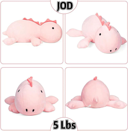 5 lbs, 26" (66 CM JOD Weighted Dinosaur Stuffed Animals, Dinosaur Weighted Large Weighted Plush Animal, Cute Plush Toy