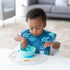 6 Bumkins Baby Silicone Sensory Placemat, for Babies and Toddlers, Suction Mat for Restaurants, Stick On High Chair