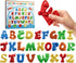 FunFusion 26PCS Alphabet Letter Fidget Toys, Textured Sensory Stress Relief Set for Autism