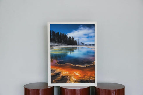 Yellowstone National Park Puzzle for Adults, 500 Pieces, Nature Landscape Jigsaw Puzzles, Fun Puzzle Games Gifts