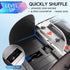 GSE Upgraded 1-6 Deck Automatic Card Shuffler, Battery-Operated Electric Shuffler for Playing Cards, Blackjack, UNO