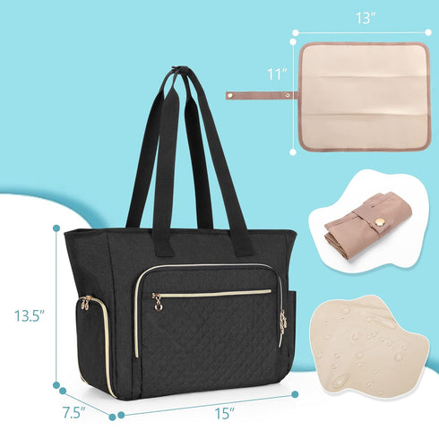 S1 S2 LUXJA Breast Pump Bag Compatible with Spectra and (with a Breastmilk Cooler Bag, a Small Carrying Case and a