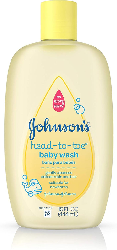 Johnson's No More Tears Head-to-Toe Baby Wash, 15 oz.