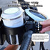 Gryphvex 2-in-1 Stroller Cup Holder with Phone Holder, Cup Phone Holders for Stroller, Bike, Wheelchair, Walker