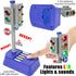 Kiddie Play Traffic Signs and Crosswalk light signal toys for kids (12pcs)