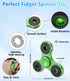 ATESSON Fidget Spinner EDC ADHD Stress Relief Reducer Toys, Metal Hand Spinners High Speed for Kids Adults