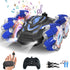 New Gesture Sensing RC Stunt Car with Lights Music, Hand Gesture Control 360° Spins for Boys 6-12