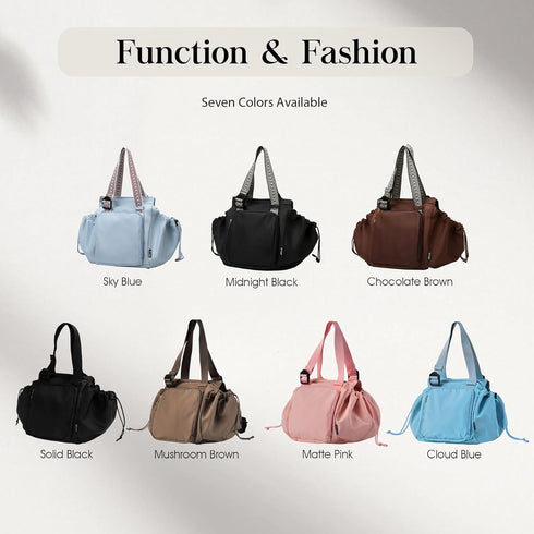 16 16 3-in-1 Everyday Bag Tote for Women, Spacious Diaper Bag with Pockets, Durable Travel Bag, Sleek Work Shoulder Bag