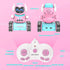 Programming, 3-8 ALLCELE LED RC Robot Toys for Girls with Music, Demo and LED Function, Remote Control Robot Toy, Gift