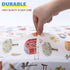 VitalCozy 4 Set 52 28 8 Inches Pcs Farm Animals Crib Sheet Newborn Bedding Nursery Baby Sheets for Girl Boys Baby Gifts
