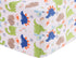 CribMATE 2 Pieces Blue Dino Fitted Crib Sheet for Boys - Blue Green