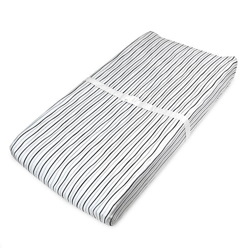 American Baby Company 2 Pack Printed 100% Cotton Knit Fitted Contoured Changing Table Pad Cover - Compatible with Mika