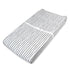 American Baby Company 2 Pack Printed 100% Cotton Knit Fitted Contoured Changing Table Pad Cover - Compatible with Mika