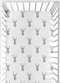 Fitted Crib Sheet for Grey and White Woodland Deer Baby Bedding Set Collection, Deer Print