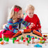 1 Pack Set Mototo Wooden Train Track Bridge Wooden Train Accessories Wood Track Bridge Wood Railroad Pieces Expansion