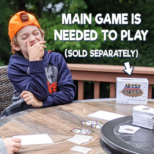 Artsy Fartsy Expansion Pack 1: More Fun Content for The Award Winning Family Party Game