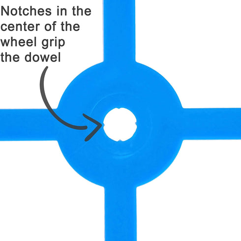 Mousetrap 20 20 10 Large Plastic Toy Project Wheels and Axles, for Car and Rubber Band Car Projects, Wheels, Rubber