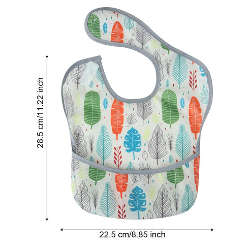 3 Pack 12-48 PandaEar Super Light Weight Baby Bib, Waterproof, Washable, Stain Oil and Odor Resistant Months