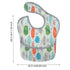 3 Pack 12-48 PandaEar Super Light Weight Baby Bib, Waterproof, Washable, Stain Oil and Odor Resistant Months