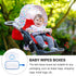 ULTNICE Portable Baby Wipes Box Hanging Wet Tissue Case Stroller Travel Outdoor Use Refillable Baby Wipe Holder