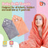 BLISS HOMY 2 pack Hooded Bath Towel for Toddlers Soft & Absorbent Kids Towel Large Hooded Baby Towel for Boys & Girls