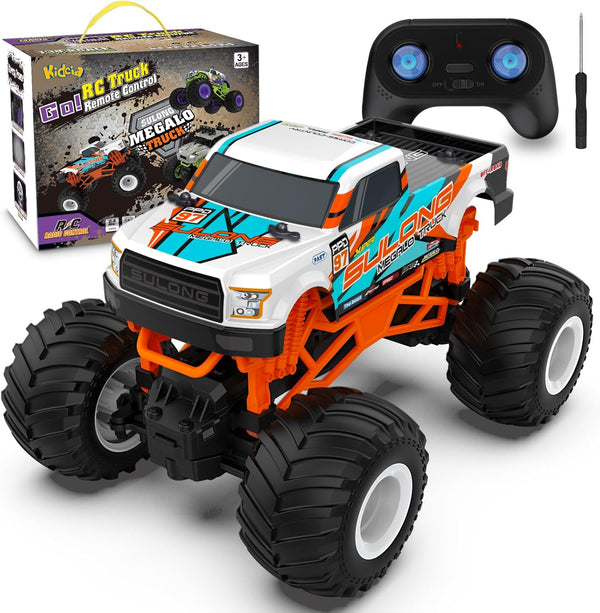 Remote Control Car, 1:16 Scale RC Monster Truck for Boys, 2.4 GHz