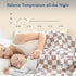 6 43 43 Inches Ultra Soft Muslin Baby Blanket Neutral Versatile Layers Swaddle and Bed Blanket for Babies, Toddlers
