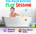 Suction Cup Sensory Bath Toys - Animal No Hole Bathtub Toy Suction Toy for Kids, Toddlers, Sensory Fidget Toy