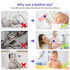 3 6 9 12 18 24 Chuya Baby Teether TV Remote Control Shape Teething Toys for Babies Months for Infants Teething Relief