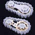 Fidget Spinner, Sprocket Linkage Bike Chain Spinner Design, Metal Stainless Steel Durable Mechanics, Gold