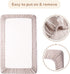 2 Pack (28"x 52", SOULFUL Muslin Crib Sheets for Boys Girls, Soft and Breathable Cotton Fitted Crib Sheets for Standard