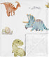 Sweet Jojo Designs Watercolor Dinosaur Dino Boy Soft Baby Blanket Receiving Security