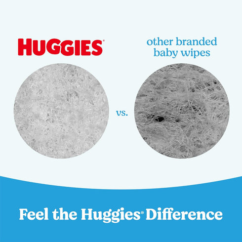 3 Packs (168 Packaging Huggies Natural Care Cucumber, Aloe and Vitamin E Baby Wipes, Hypoallergenic, Scented, Flip-Top