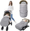 LAT Baby Warm Bunting Bag Universal,Extended and Removable,Stroller Sleeping Bag Cold Weather,Waterproof
