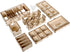 The Broken Token Board Game Organizer - Wood Storage Box Compatible with Splendor and Cities Expansion, Multiple Trays
