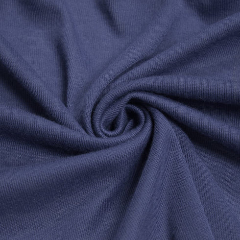 American Baby Company Supreme 100% Natural Cotton Fitted Crib Sheet, 52" x 28", Navy, for Boys and Girls
