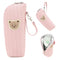 Sgqtqybk Insulated Baby Bottle Bag with Adorable Bear Embroidery - Breastmilk Cooler Travel